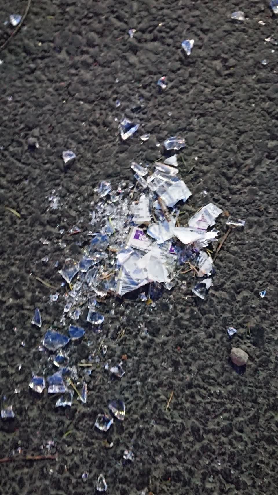 The photograph attached to this roads - general report