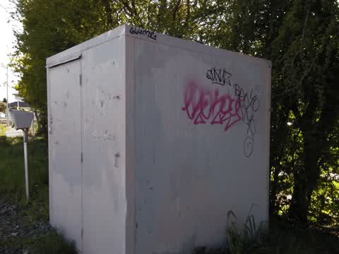 Graffiti, a report photo