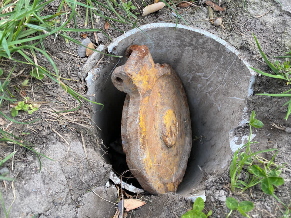 The photograph attached to this water general report