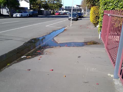 Water Leak, a report photo