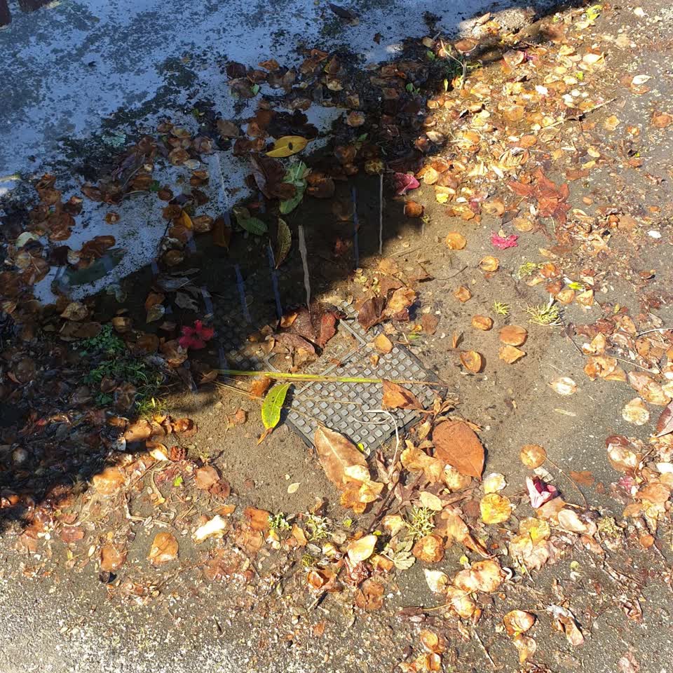 The photograph attached to this wastewater/stormwater report