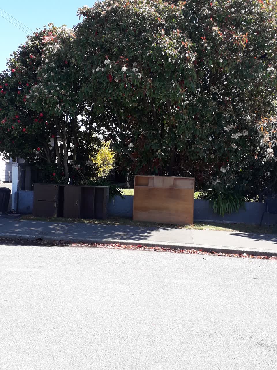 The photograph attached to this dumped rubbish report