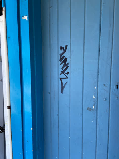 Graffiti, a report photo