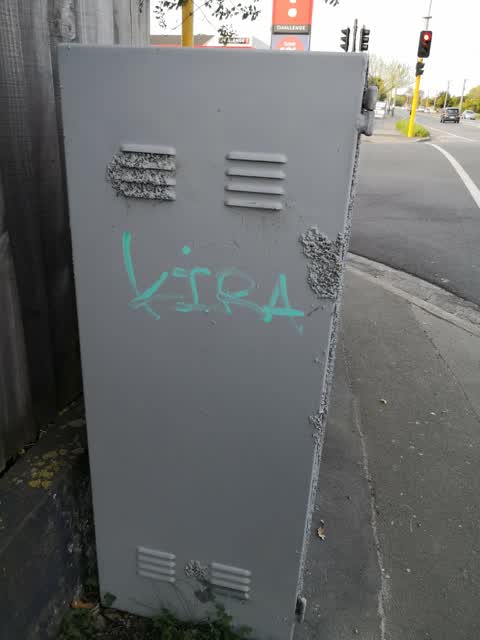 Graffiti, a report photo