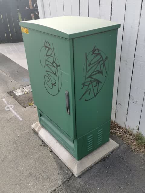 Graffiti, a report photo