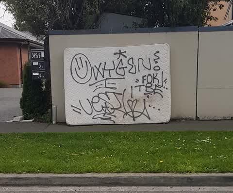 Dumped Rubbish, a report photo
