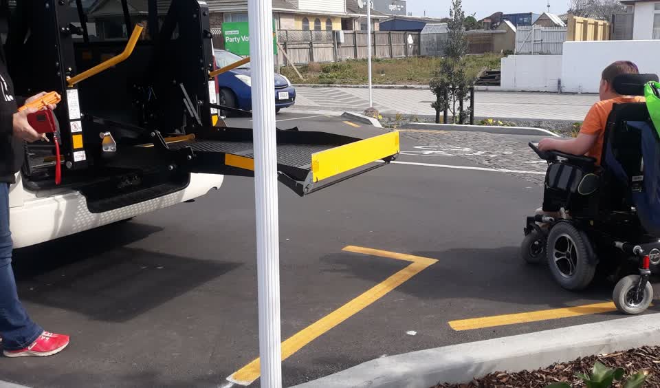 The photograph attached to this parking - disabled report