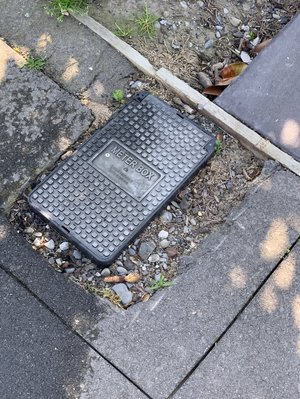 The photograph attached to this water general report