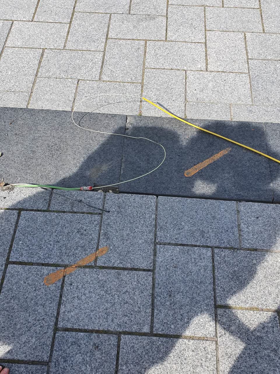 The photograph attached to this pavement - general report
