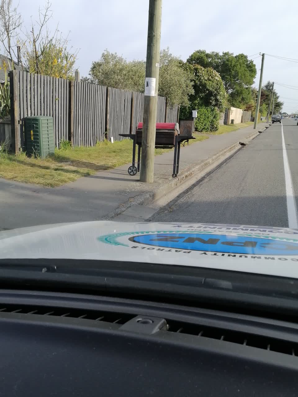 The photograph attached to this dumped rubbish report