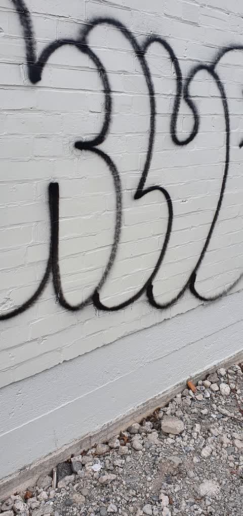 Graffiti, a report photo