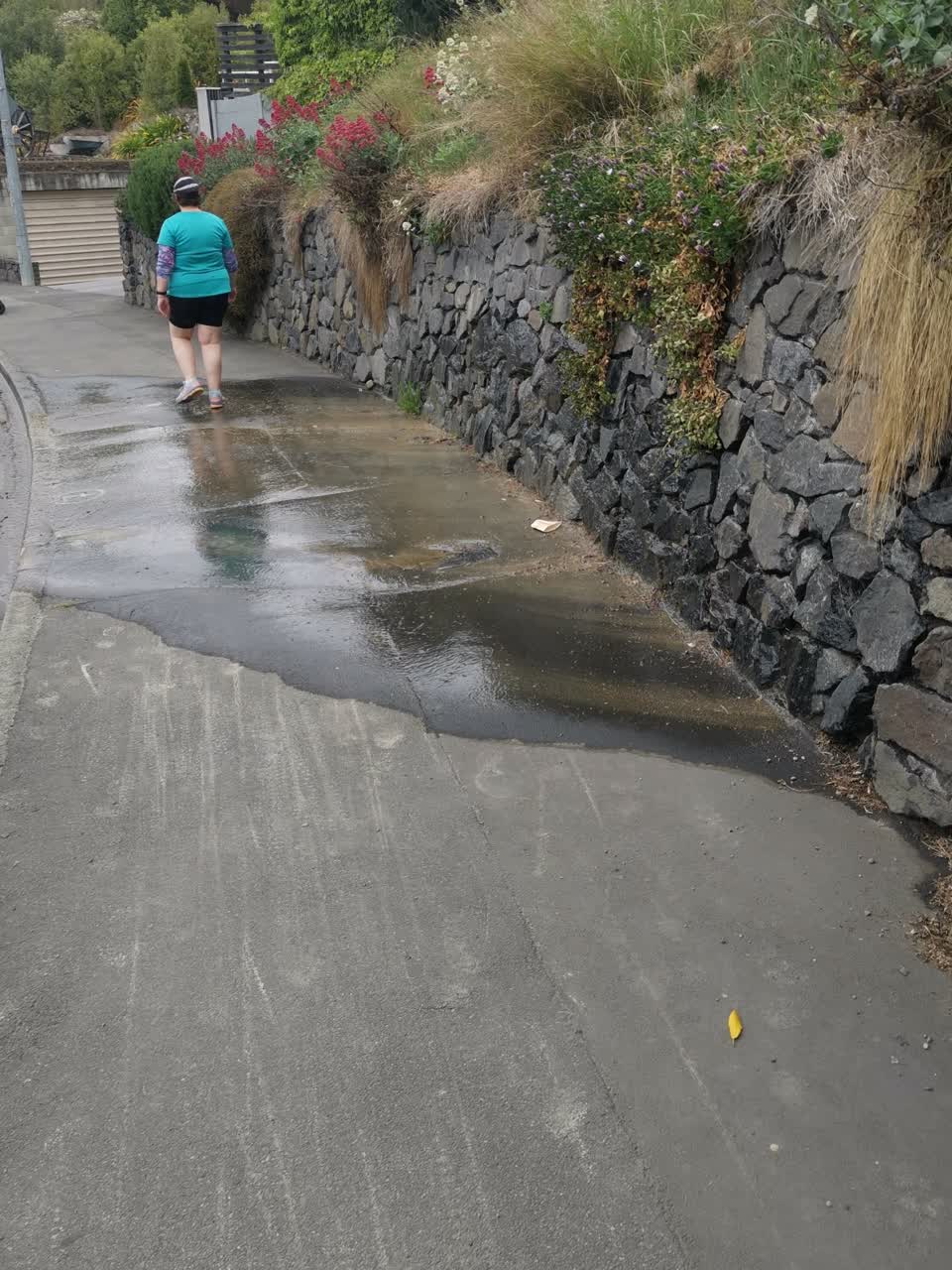 The photograph attached to this water supply report