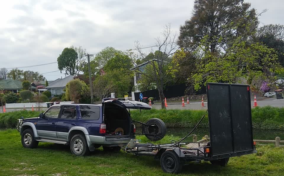 The photograph attached to this parking - illegal report