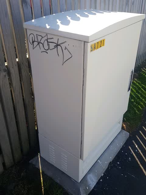 Graffiti, a report photo