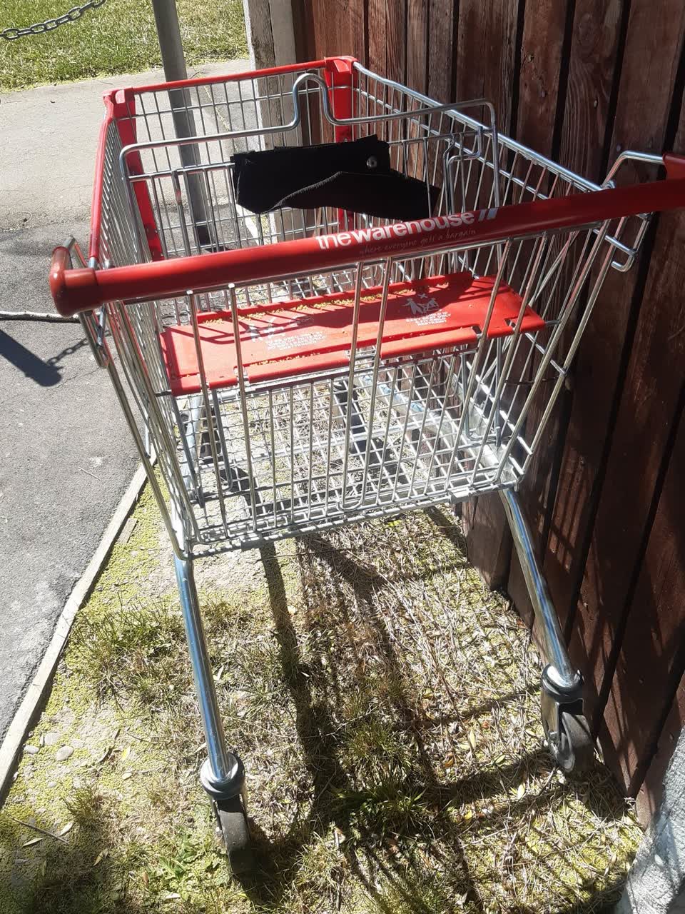 The photograph attached to this general - abandoned trolley report