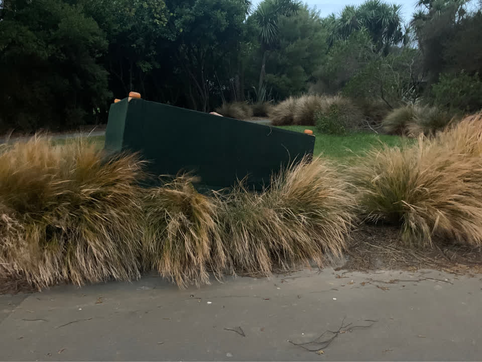 The photograph attached to this dumped rubbish report