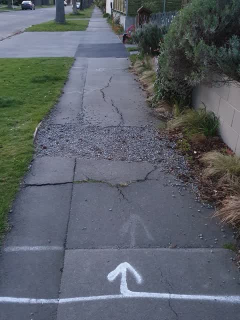 Pavement - Damaged, a report photo