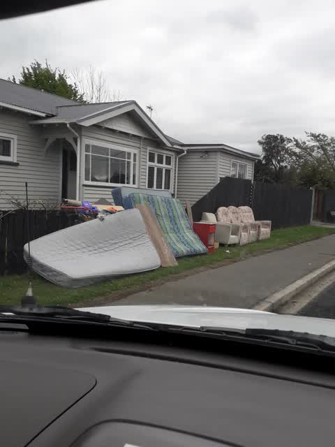 Dumped Rubbish, a report photo