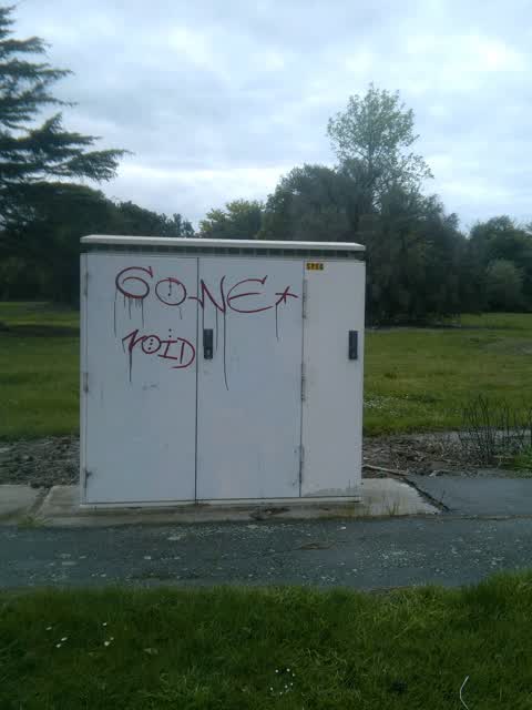 Graffiti, a report photo