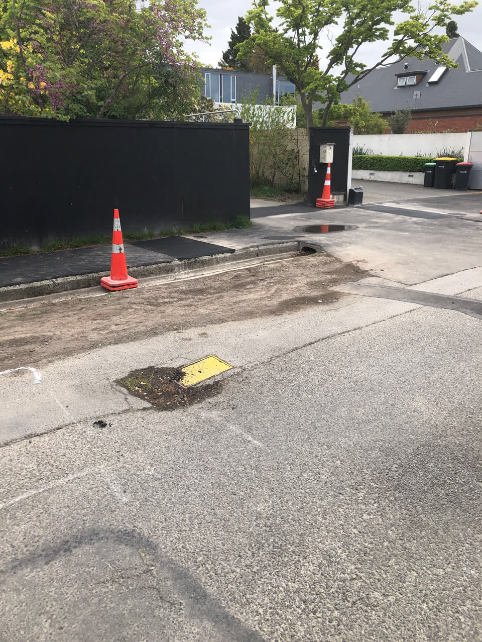 The photograph attached to this water supply report