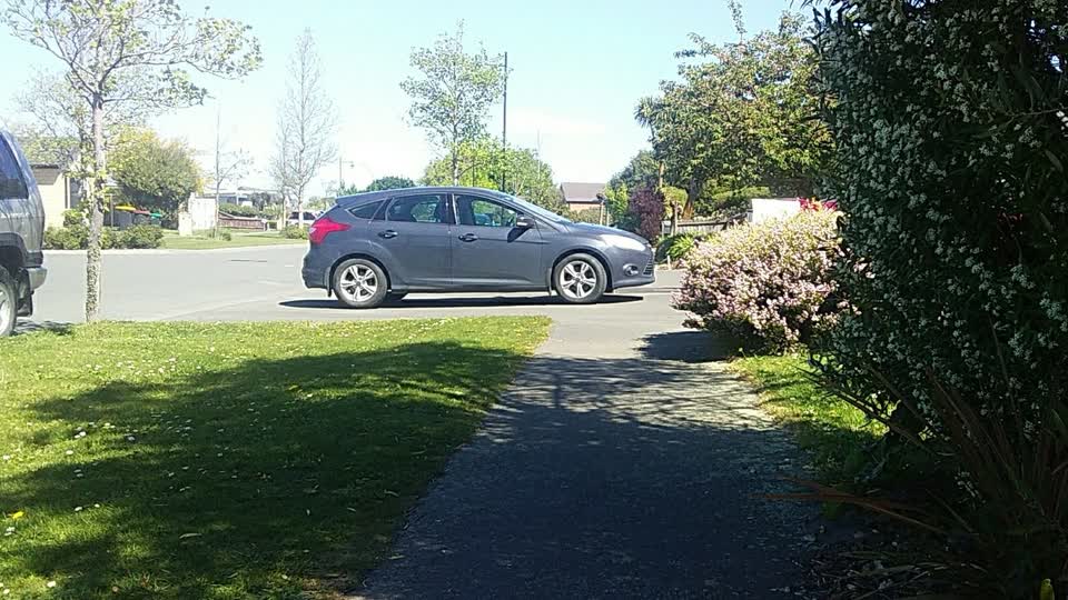 The photograph attached to this parking - illegal report