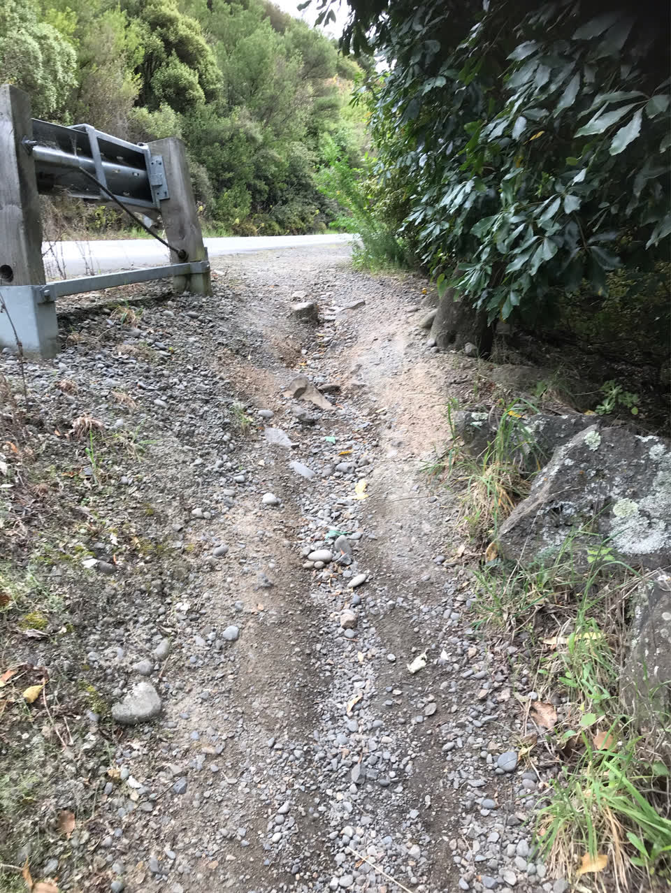 The photograph attached to this pavement - general report