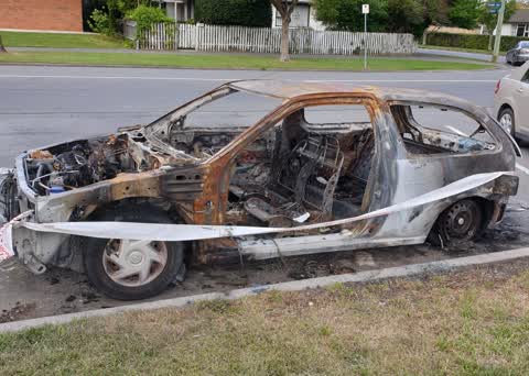 Abandoned Vehicle, a report photo