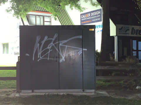 Graffiti, a report photo