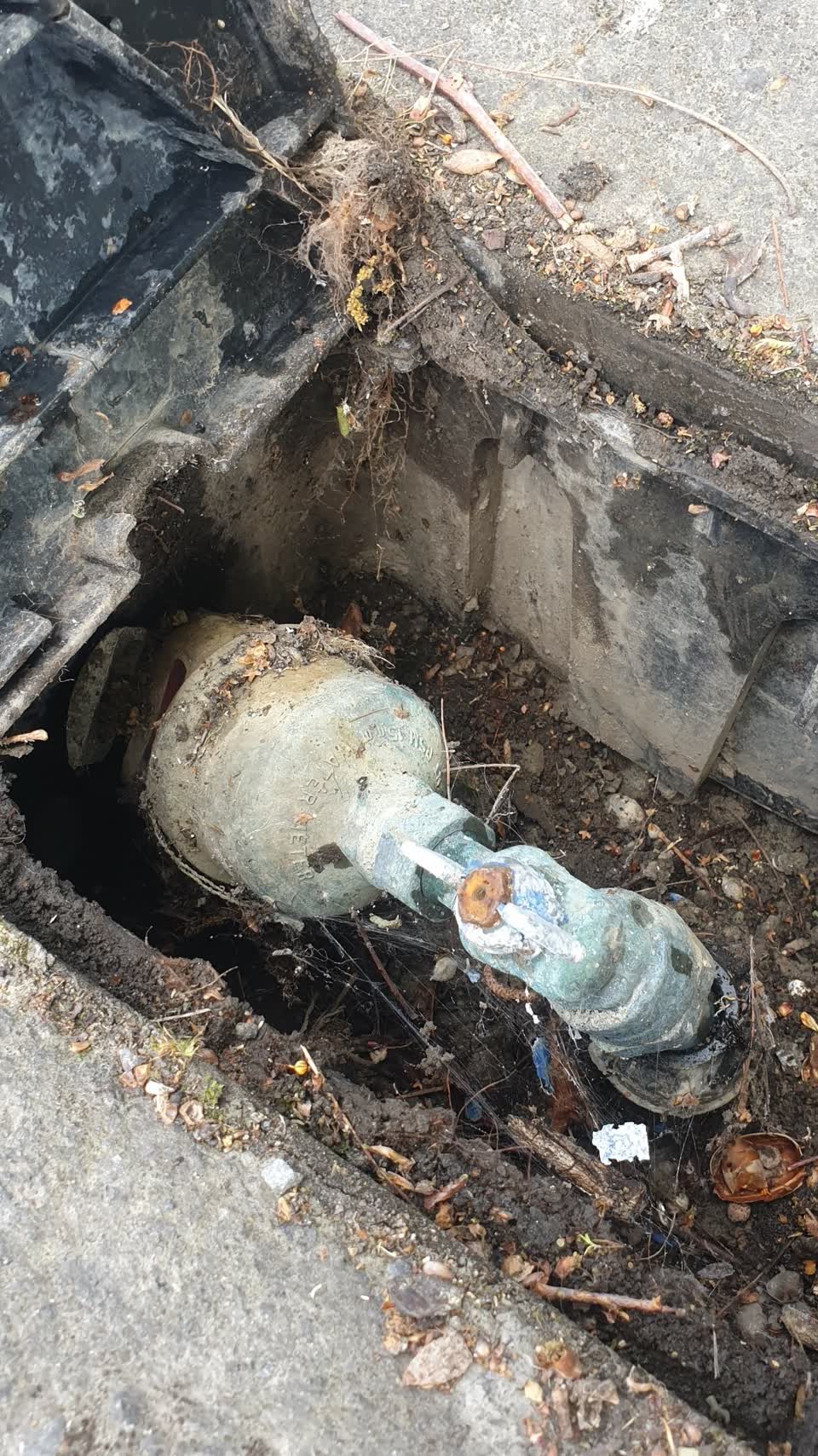The photograph attached to this water supply report