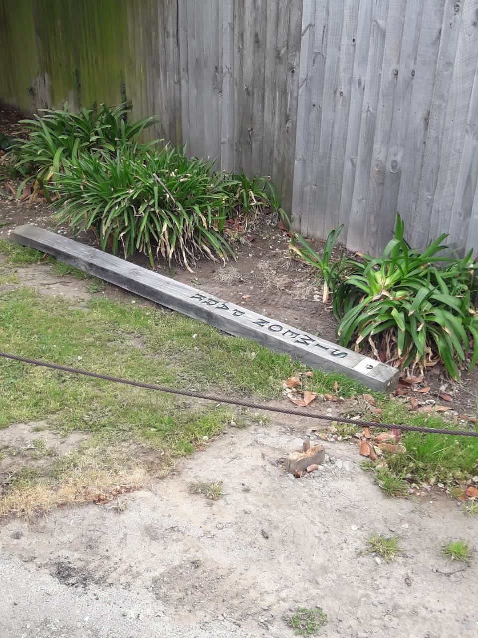 The photograph attached to this parks report