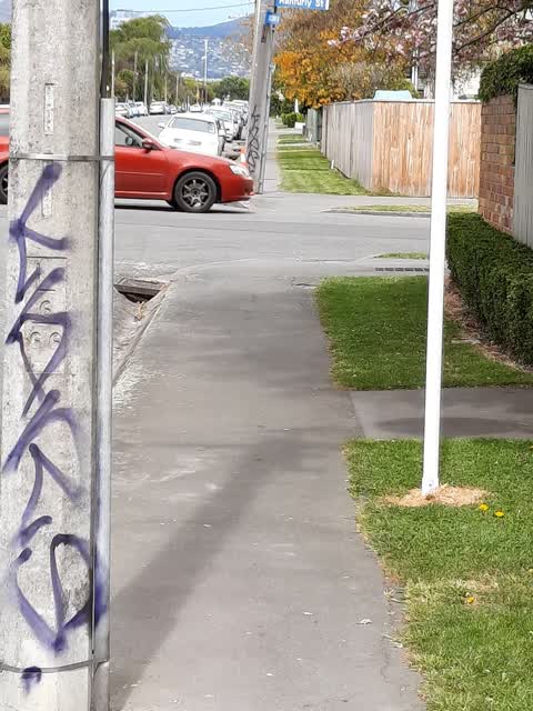 Graffiti, a report photo
