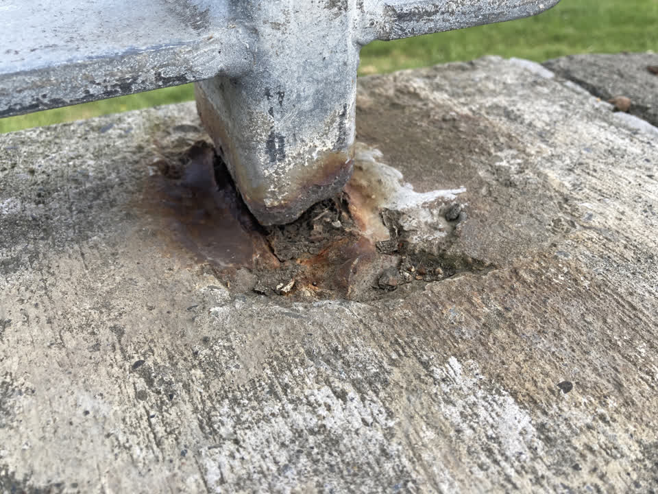 The photograph attached to this parks report