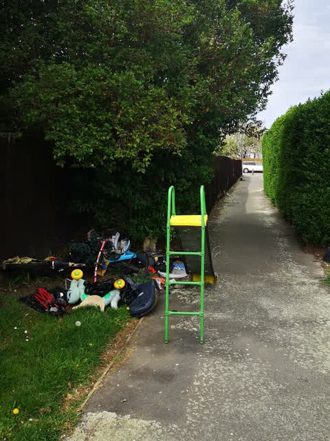 Dumped Rubbish, a report photo