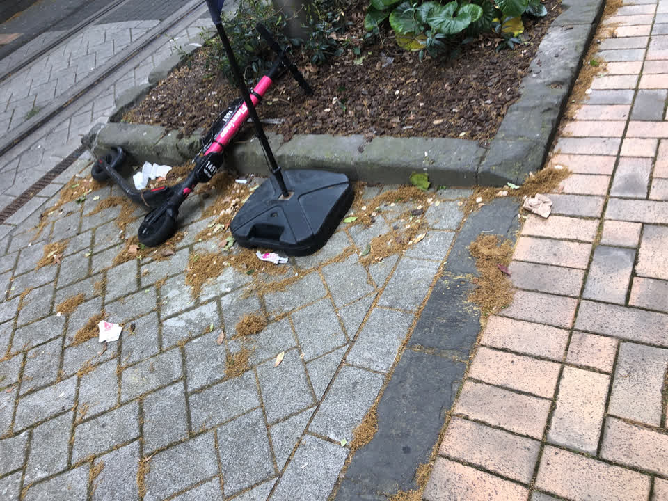 The photograph attached to this pavement - general report