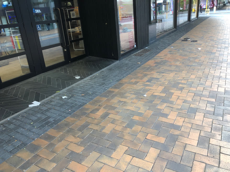The photograph attached to this litter report