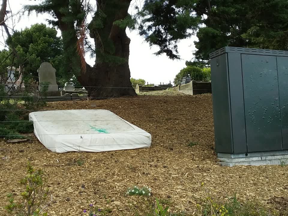 The photograph attached to this dumped rubbish report
