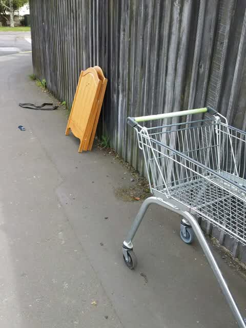 Dumped Rubbish, a report photo