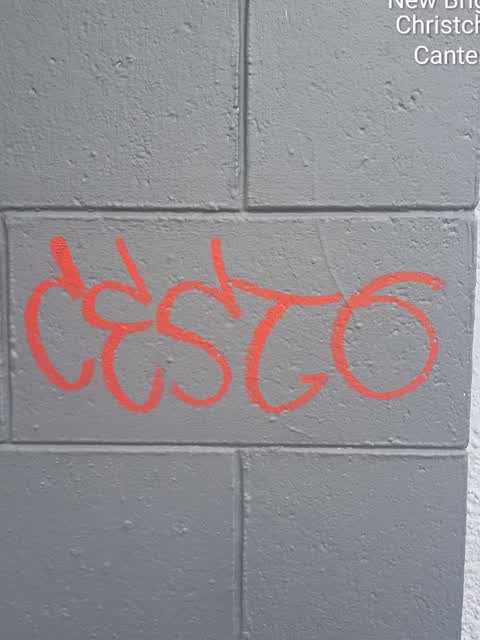 Graffiti, a report photo