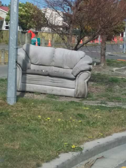 Dumped Rubbish, a report photo