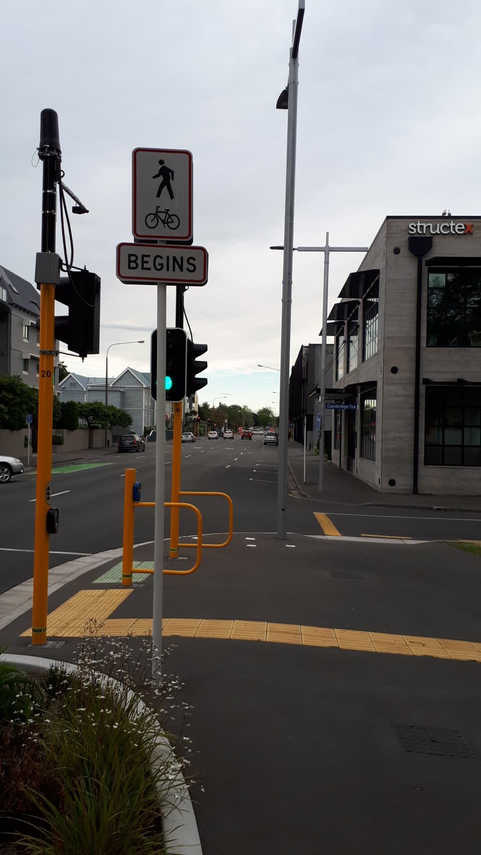 The photograph attached to this pavement - general report