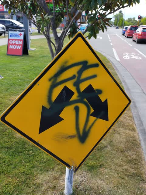 Graffiti, a report photo