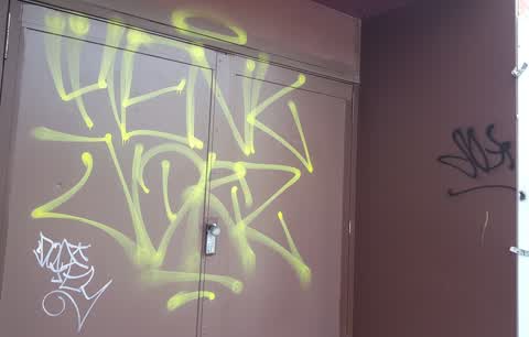 Graffiti — a report photo