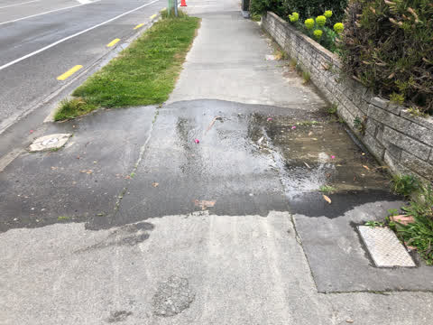 Water Leak, a report photo