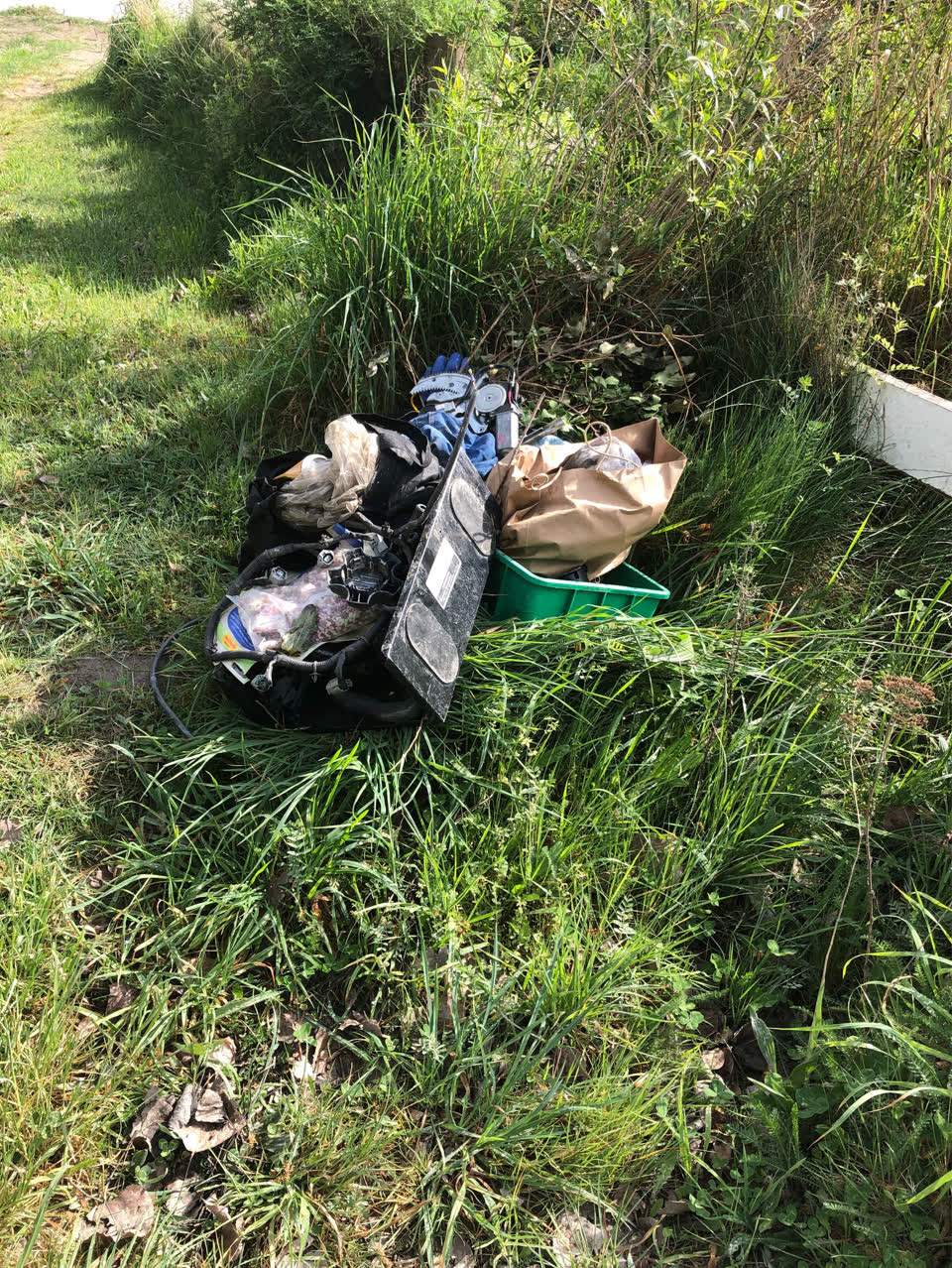 The photograph attached to this parks report