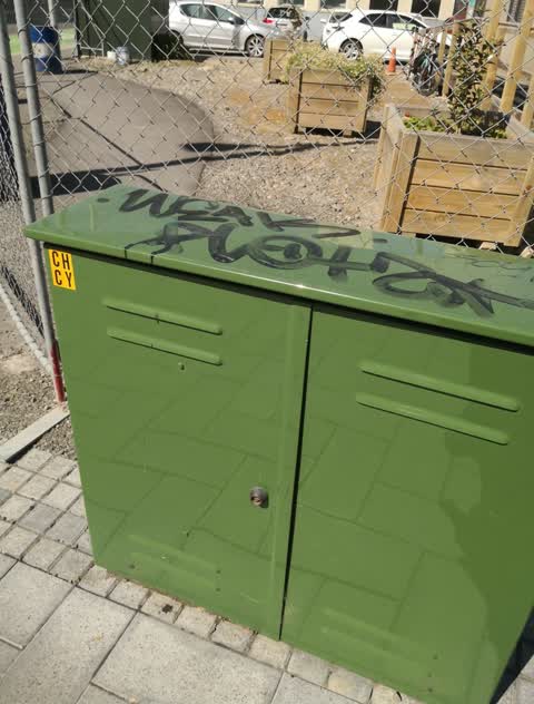 Graffiti — a report photo
