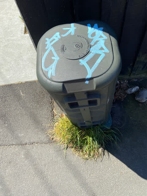 Graffiti, a report photo