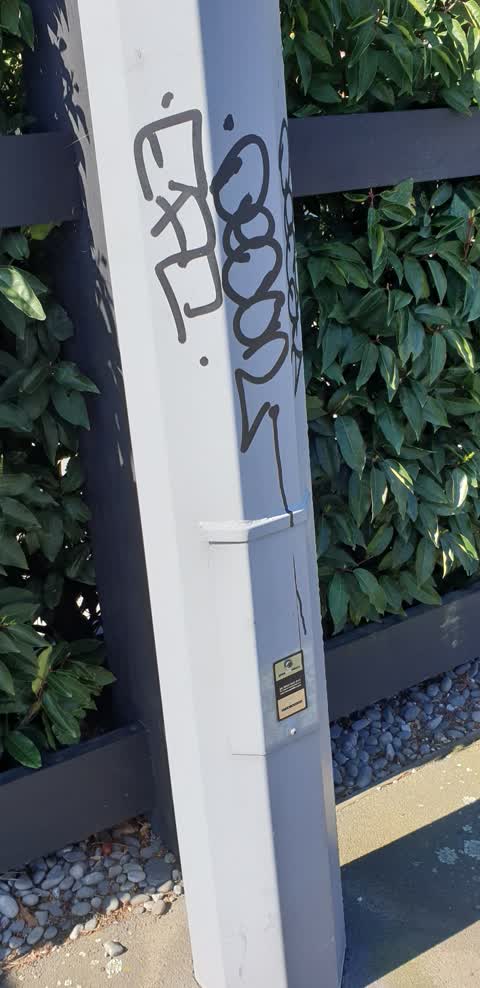 Graffiti, a report photo