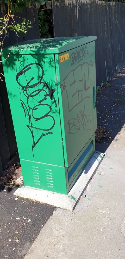 Graffiti, a report photo