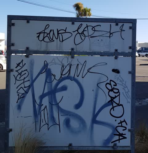 Graffiti — a report photo