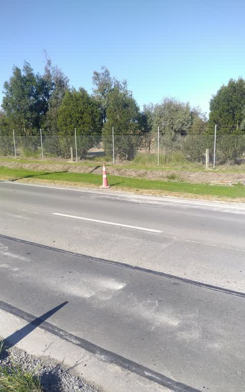 Damaged Road, a report photo